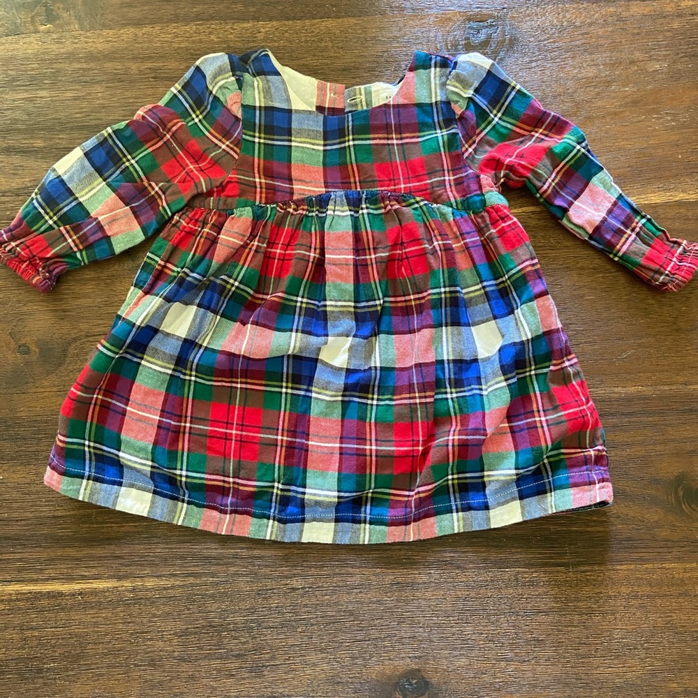 Baby Gap plaid dress